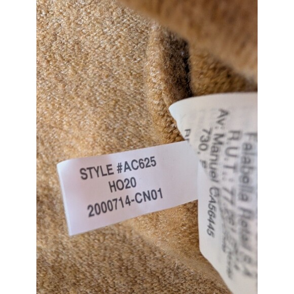 J.CREW Women's Crewneck Pullover Sweater In Extra Soft Yarn Wool Blend Camel 3X - Picture 8 of 11